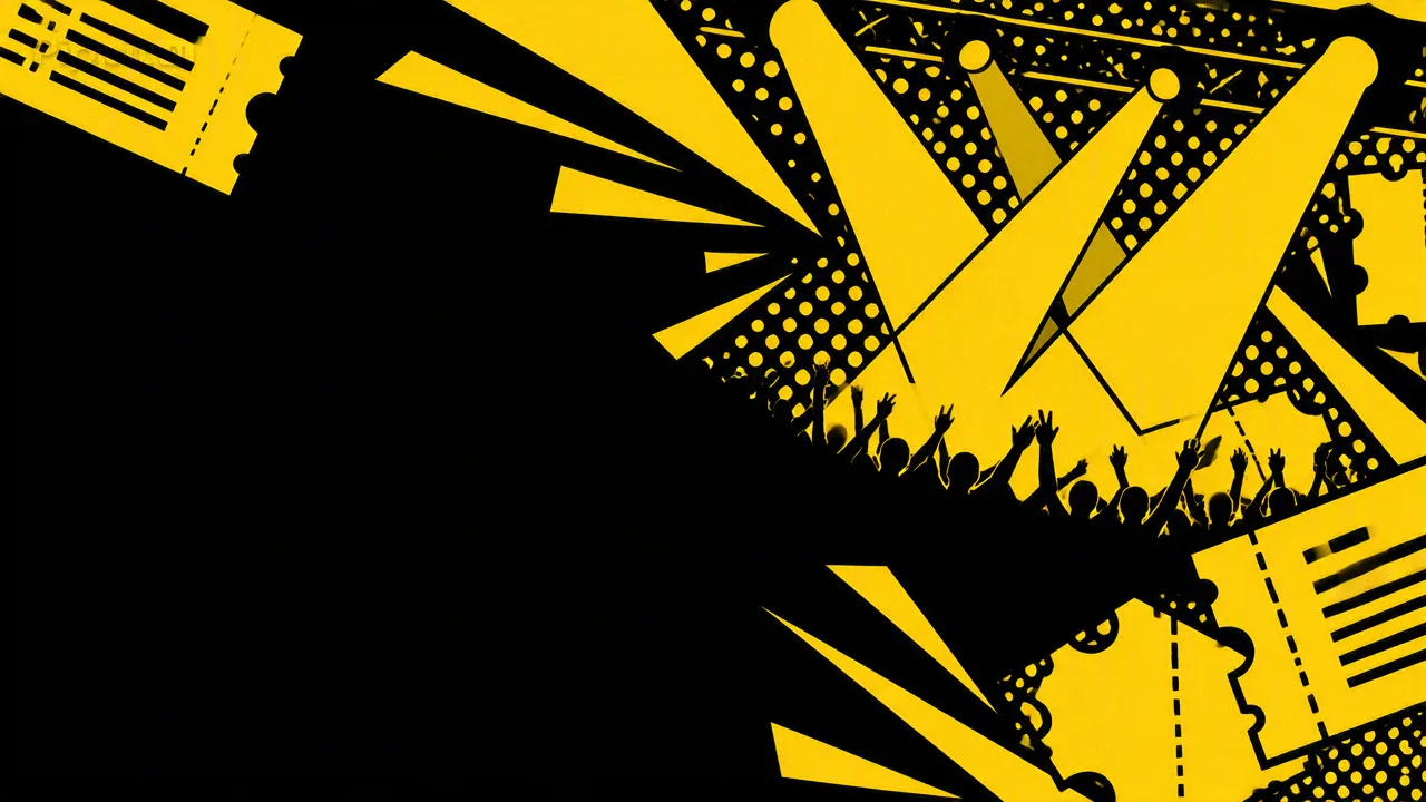 Illustrazione grafica della categoria Concerti